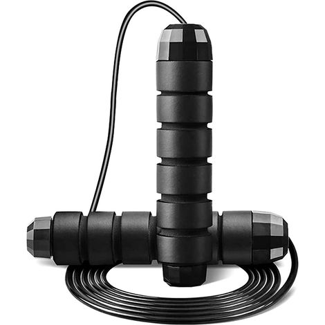 corde Sauter Adulte,jump Rope Roulante Rglable Pour Boxe, Crossfit, Sport, Quipement De Fitness L'entranement Arobie (1/5)