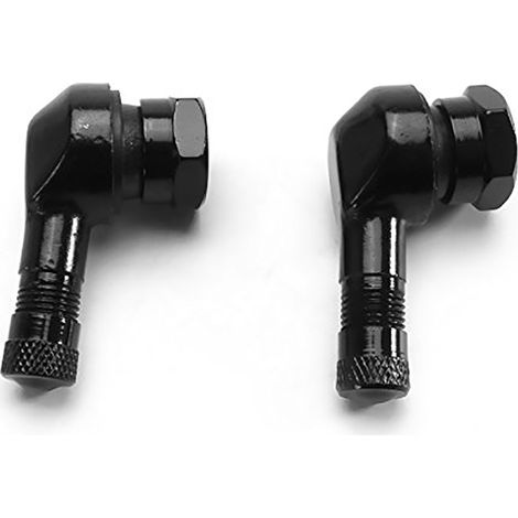 Extension de valve en aluminium CNC 90°, adaptateur buse métallique pour moto, prolongateur de valve pneu, angle droit, robuste et léger (1/5)