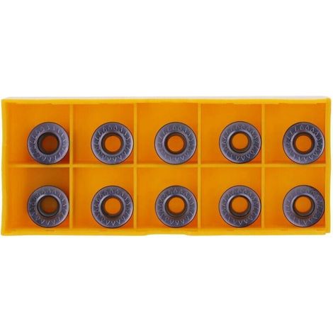 Carbide indexable insert for CNC turning tools with surface milling cutter made of HRC52 steel, milling machine material (1/5)