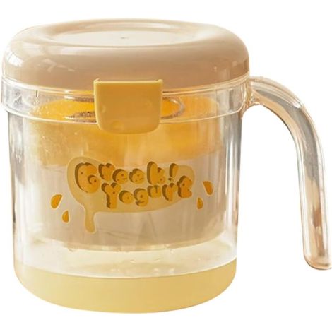 Filtre à yaourt, passoire séparateur de yoga maison avec sacs à mailles fines et ressort, ustensiles de cuisine, machine à caillé maison pour adolescents, garçons, filles, jeunes et
