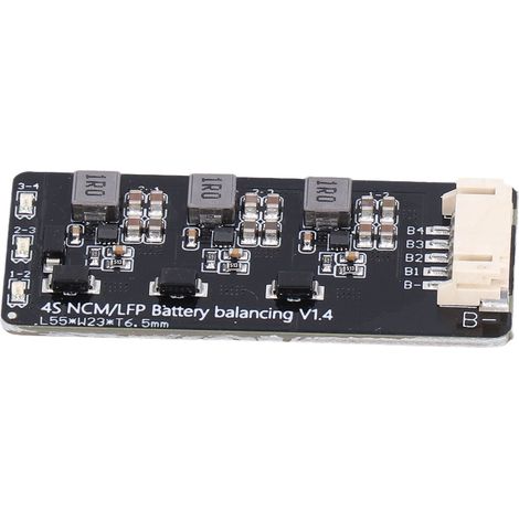 Module d'équilibrage actif pour batterie au lithium, carte de transfert d'énergie par inductance 2,0 V - 4,5 V 1,2 A 4S (1/5)