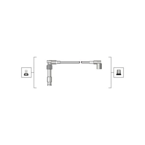 Kit de câbles d'allumage Magneti Marelli 941319170046 OPEL