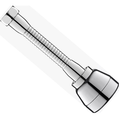 Rallonge de robinet pivotante universelle, rallonge de robinet entièrement en cuivre avec douchette pour évier de cuisine (1/5)