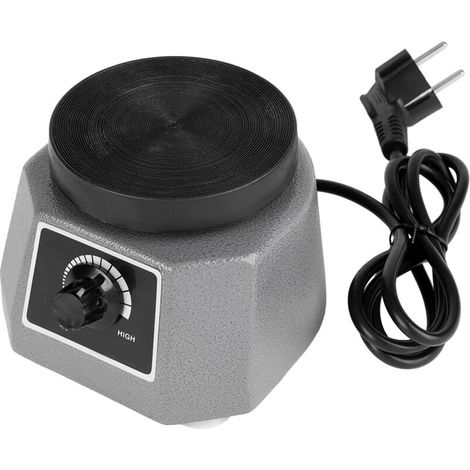 Vibrateur Dentaire, équipement de Laboratoire Dentaire d'oscillateur de vibrateur Rond de vibrateur Rond de 220V 100W pour Le Dentiste (Prise d'UE)