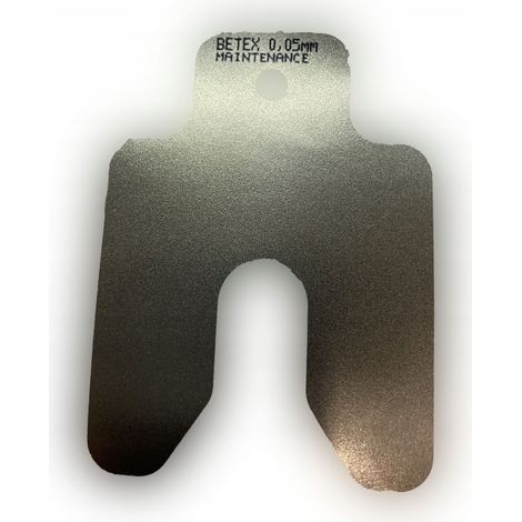 Cales de nivellement Betex Shims 200x200x0,2 (1/5)