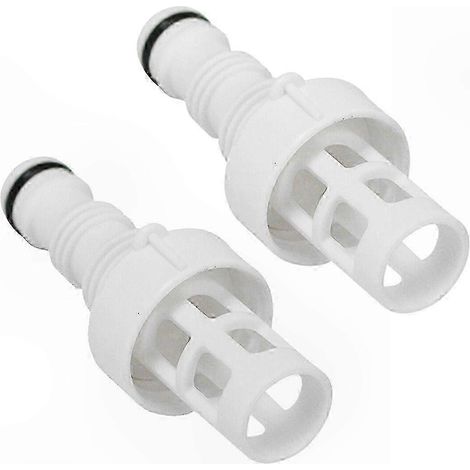 Adaptateur de dispositif de drainage, en plastique, compatible avec les modèles de piscine 244/305/366 et autres. (1/5)