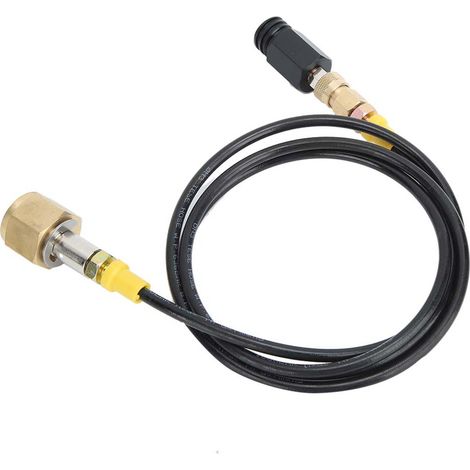 Adaptateur de réservoir de CO2 G1/2-14 CGA320 de 1,5 m, kit d'accessoires pour SodaStream (1/5)