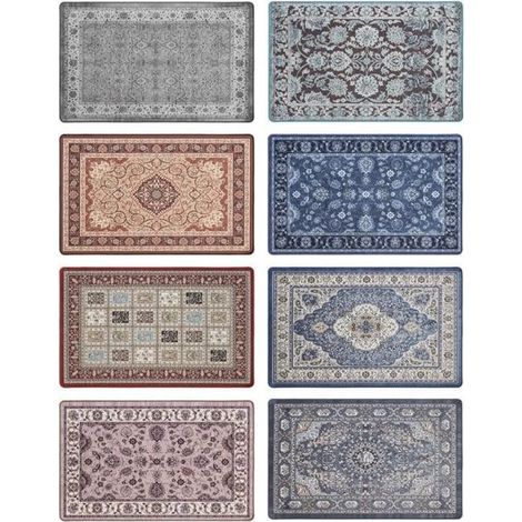 Tappeto Decorativo Arredamento Casa in Ciniglia Baccara' 50 x 80 cm 8 Decori