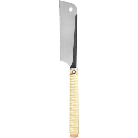 Scie japonaise 255mm – Lame fine 0.6mm – Dents durcies pour coupes nettes – Pour bois dur et contreplaqué (1/5)