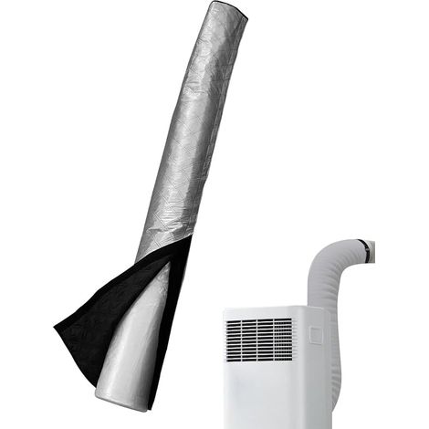 Copertura protettiva per tubo flessibile del condizionatore portatile, isolamento antipolvere e termoisolante, protezione per tubo flessibile del condizionatore, per dormitorio, hotel, luogo di lavoro (1/5)