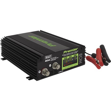 Sealey Premier Battery Support Unit Charger & Maintainer 40A SPBC40