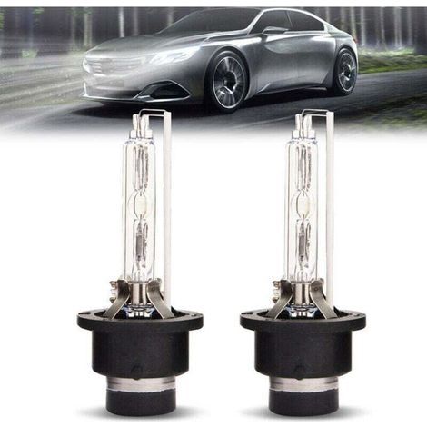 Ampoules Lampe de phare au xénon HID D2S de voiture, 35W 6000K 85V Décharge Gazeuse Lampe Voiture Luminosité Brillante(lot de 2) (1/4)