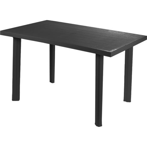 Gartentisch Velo Anthrazit 125x75x72cm-DVEL036AN