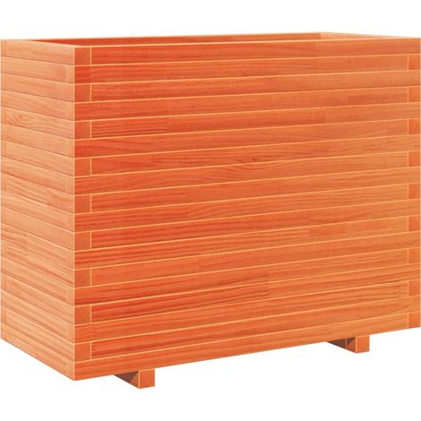 Maison Exclusive - Fioriera Giardino Marrone Cera 90x40x72,5cm Legno Massello Pino