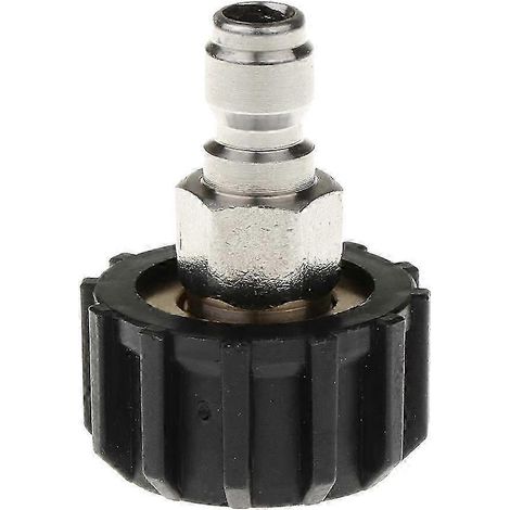Raccord de rondelle adaptateur mâle M22/14 vers 3/8 pour nettoyeur haute pression (1/5)