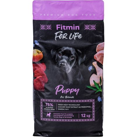 Fitmin For Life Puppy Alimento per cuccioli 12 kg (1/3)