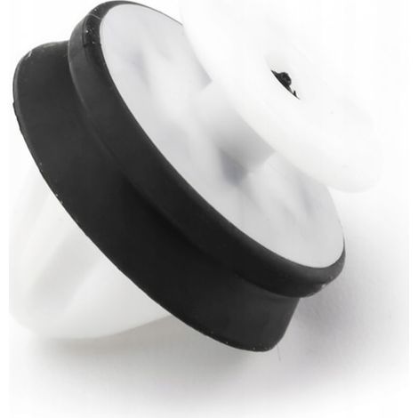 Set 20 Agrafe Fixation Garnissage Auto pour Citroën C3, C4, C5, C8, DS3, DS5, Peugeot 207, 407, 807, Plastique Blanc (1/5)