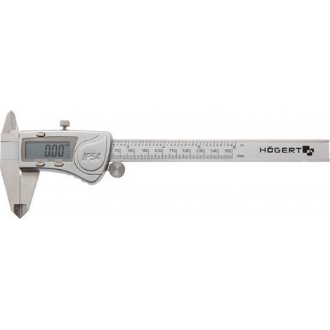 Högert Digitaler Messschieber, Messbereich: 155 mm (1/5)