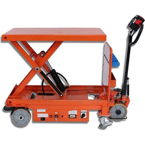 Plateforme de levage mobile électrique - Levée max 1075mm - Plateforme 1020x610mm - Capacité 800kg - ESM80 (1/5)