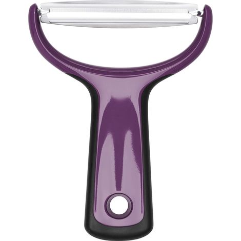 OXO Good Grips Pelapatate e verdure a y, dentellato (1/5)