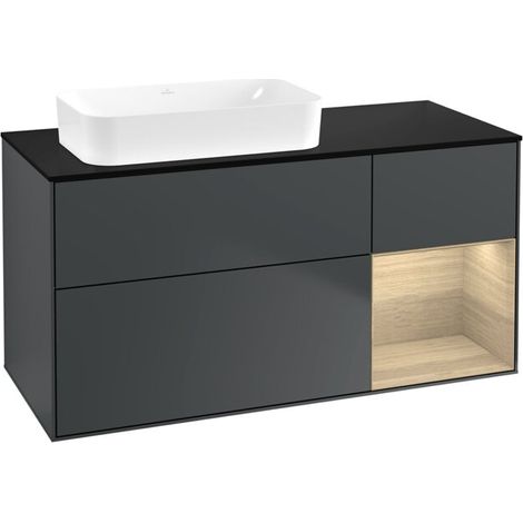 Villeroy & Boch F692PCHG Meuble sous-lavabo Finion F69 (1/2)