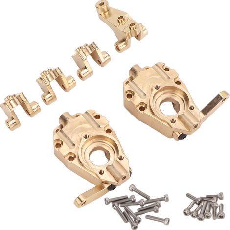 Kit de biellettes de direction en laiton haute résistance pour voiture RC Traxxas TRX4 1/10 (1/5)