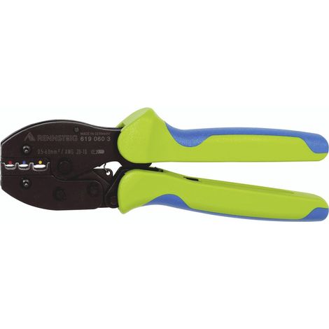 Rennsteig Werkzeuge PEW9.60 619 060 3 Crimpzange  Isolierte Kabelverbinder 0.5 bis 6 mm² (1/4)