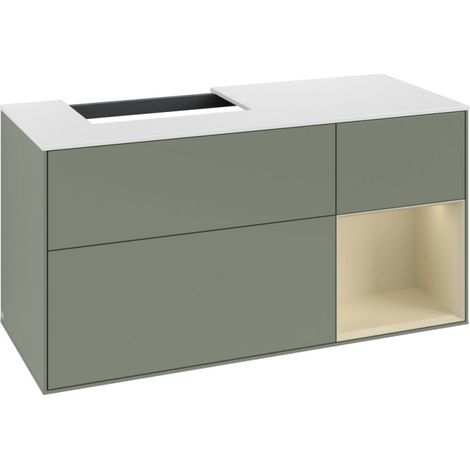 Villeroy & Boch F151HJGM Meuble sous-lavabo Finion F15