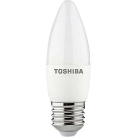 Lampadina Toshiba c37 LED 5W luce calda 15000h (1/2)