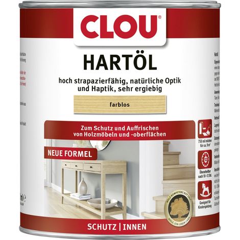 Clou Hartöl 750 ml farblos Holzschutzlasur