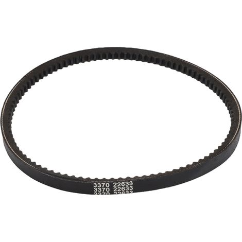 Courroie de plateau de coupe compatible avec Toro Timecutter 74683 74685 74687 74690 74691, traction pour pelouse, dentée, noire. (1/5)