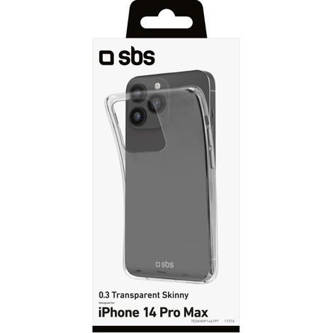 SBS TESKINIP1467PT Handy-Schutzhülle 17 cm (6.7") Cover Transparent