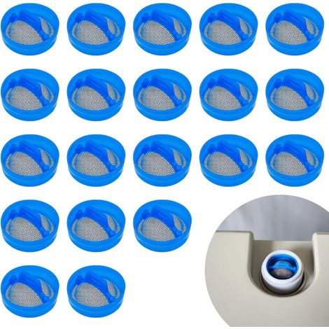 Kit de reparación de filtro de entrada de agua para lavadora, 20 piezas, malla de acero, repuesto para lavadoras automáticas.