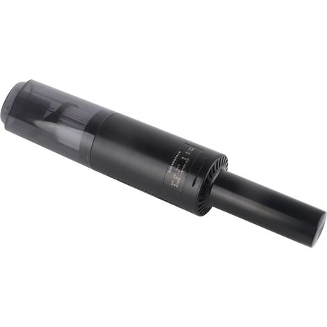 Aspirateur à main filaire noir, puissant et compact, idéal pour la maison et la voiture. (1/5)