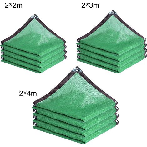 Filet d'ombrage durable pour jardin, serre, arbres et clôtures. (1/5)