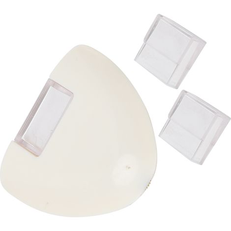 Craie de tailleur professionnelle, craie de tailleur triangulaire, craie pour tissu à coudre, blanche. (1/5)