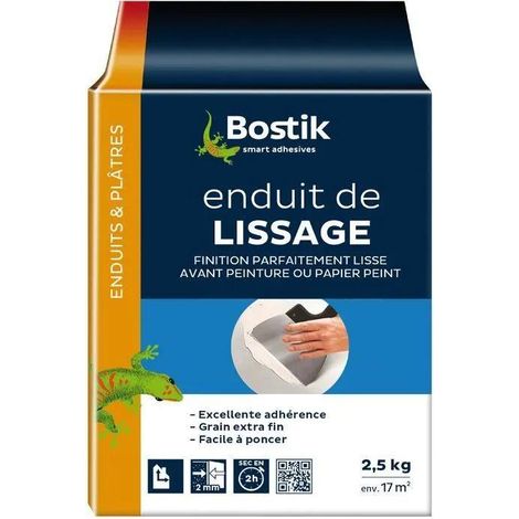 Bostik Weißes Glättungsputz-Pulver 2,5 kg