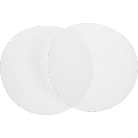 Set of 2 Anti-Glare Ceiling Light Diffuser Round Light Cover for Recessed Light Fixtures Easy Installation for Bedroom, Living Room, Office (1/5)