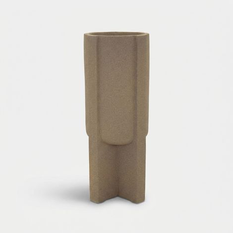 Porte-vase d'extérieur moai cm ø 42x101 (trou cm ø 34)