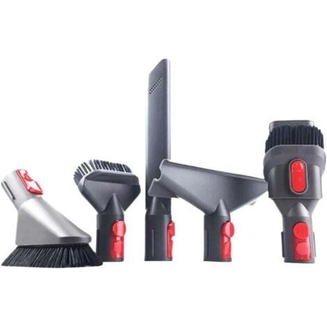 Convient aux aspirateurs Dyson V7V8V10V11V12V15 : accessoires pour tête d'aspiration, brosse pour matelas, brosse ronde souple-Karteo (1/4)