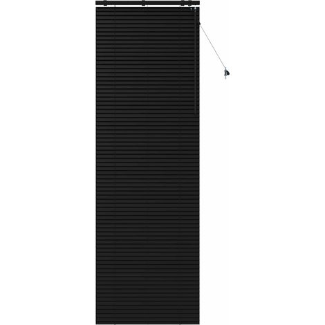 Persiana Veneciana Negro 90 x 250 cm 35 mm vidaXL