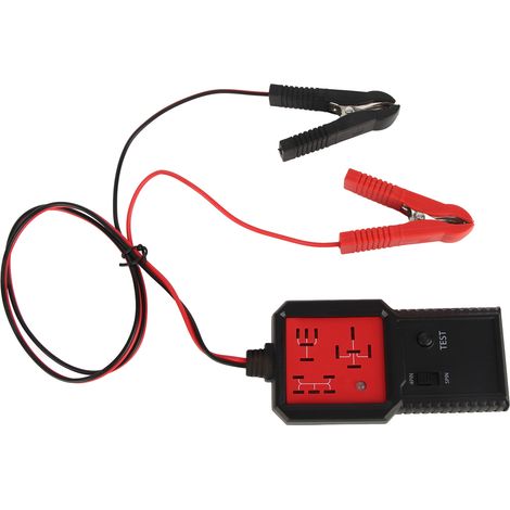 12V Kfz-Relais-Tester, universelles elektronisches Diagnosegerät, einfach zu bedienender Kfz-Relais-Prüfer, kompatibel mit Autobatterien. (1/5)
