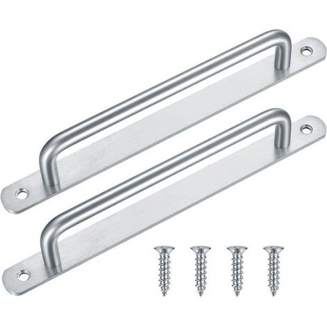 BelleRise - poignées de porte coulissantes en acier inoxydable-225 mm/8,85 po (1/5)