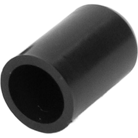 100 pièces embouts de piquet ronds à insérer en plastique technique pour clôture électrifiée à impulsion haute tension capuchons anti-pluie noir 9,5 mm (1/5)