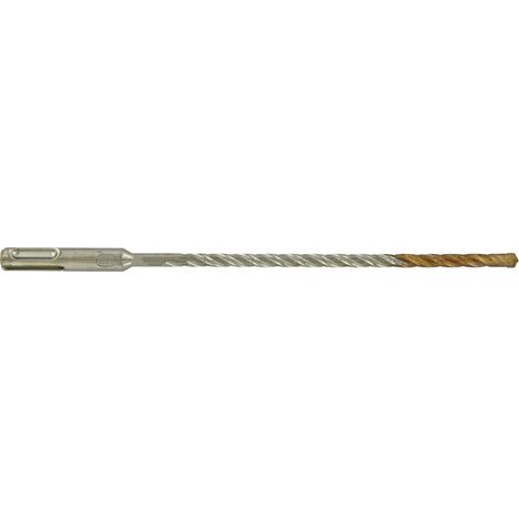 Tivoly - Ø: 6 / Betonbohrer 2-Schneiden SPEEDER2 - L210 mm - Zentrierspitze - Vierspiralnut - SDS+ / L: 210 (1/2)