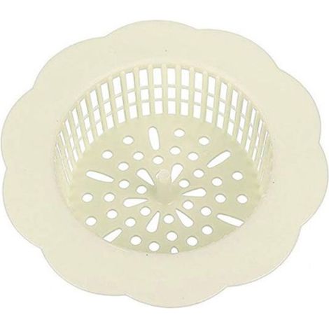 Filtre A Cheveux - Filtre De Vidange En Forme De Fleur - Pour Evier Cuisine Salle De Bain - 10,6 X 3 Cm - PP - Vert (1/5)