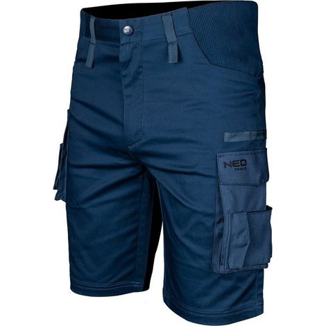 Camicie da lavoro blu navy a maniche corte, taglia XL - T N81-275-XL (1/5)