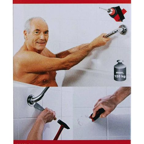 Ridder Klebelösung fix & clean Wannenhaltegriffe
