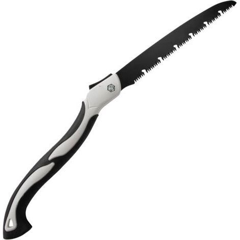 Multifunktionale Astsäge, 30 cm lange Klappsäge mit Stahlklinge, dreifacher Schneide und Sicherheitsverriegelung zum Schneiden, Trimmen, für Gartenarbeit und Camping