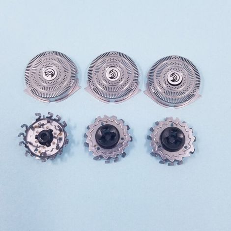 3 pezzi di testine da rasatura HQ9 compatibili con HQ8240 8155 8270 (1/2)